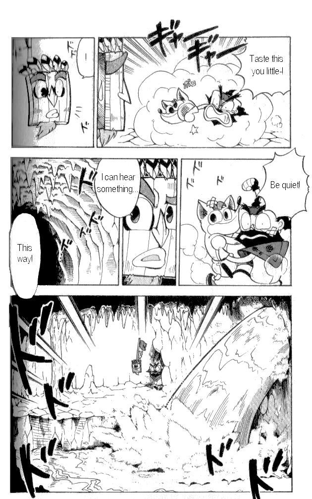 Crash Bandicoot: Dance! De Jump! Na Daibouken Chapter 10.2 page 20 - Chapter 10 v2 : Baby Crash