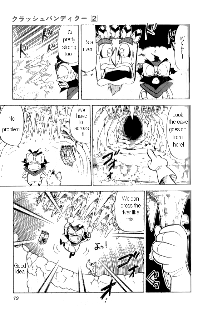 Crash Bandicoot: Dance! De Jump! Na Daibouken Chapter 10.2 page 21 - Chapter 10 v2 : Baby Crash