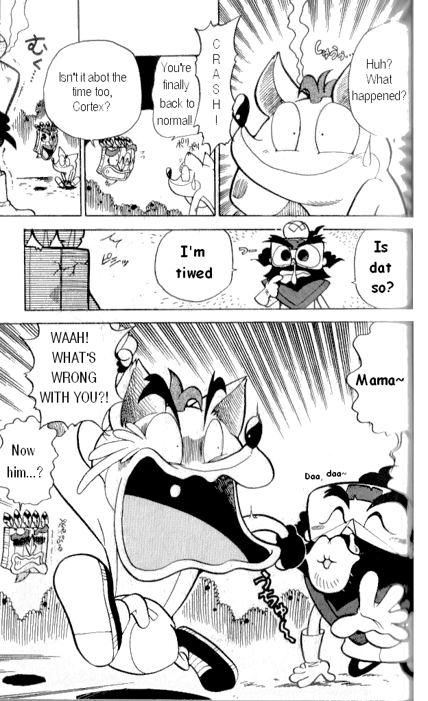 Crash Bandicoot: Dance! De Jump! Na Daibouken Chapter 10.2 page 25 - Chapter 10 v2 : Baby Crash