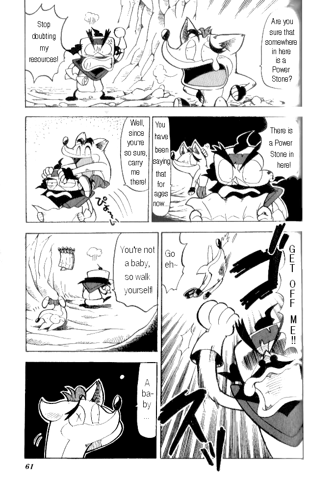 Crash Bandicoot: Dance! De Jump! Na Daibouken Chapter 10.2 page 3 - Chapter 10 v2 : Baby Crash