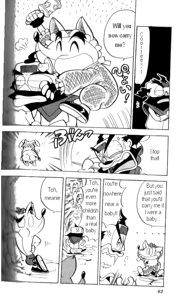 Crash Bandicoot: Dance! De Jump! Na Daibouken Chapter 10.2 page 4 - Chapter 10 v2 : Baby Crash