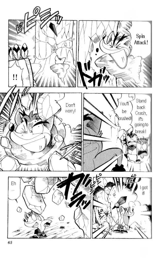 Crash Bandicoot: Dance! De Jump! Na Daibouken Chapter 10.2 page 7 - Chapter 10 v2 : Baby Crash