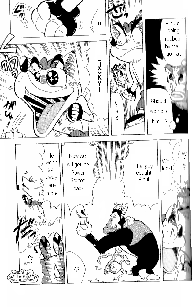 Crash Bandicoot: Dance! De Jump! Na Daibouken Chapter 11.2 page 20 - Chapter 11 v2 : Get Them Back! The Power Stones!