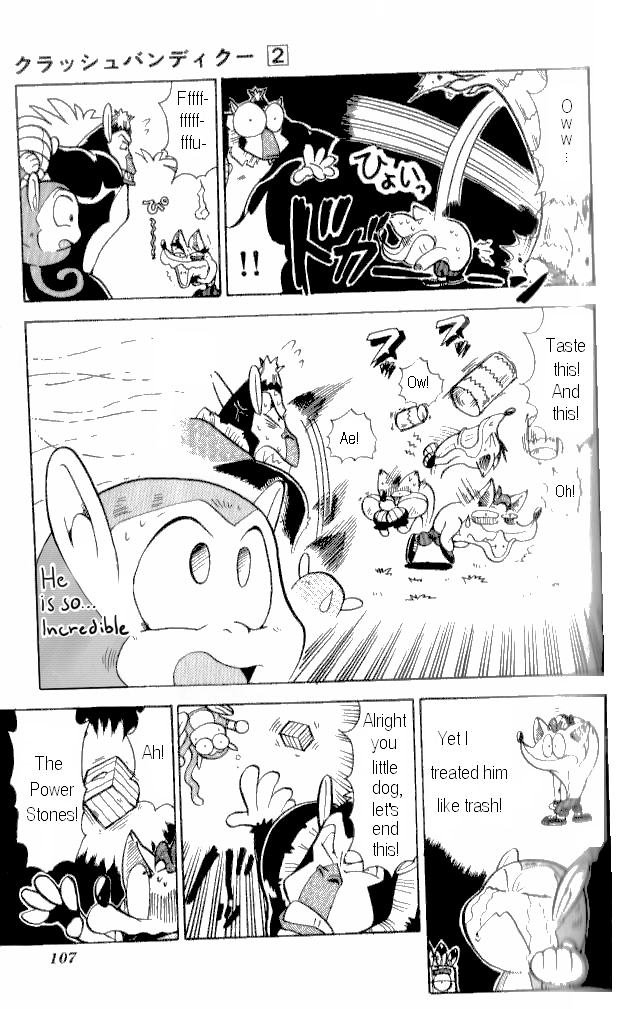 Crash Bandicoot: Dance! De Jump! Na Daibouken Chapter 11.2 page 22 - Chapter 11 v2 : Get Them Back! The Power Stones!