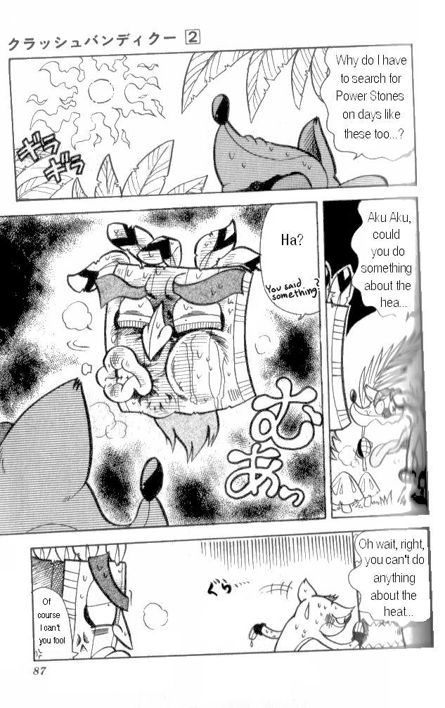 Crash Bandicoot: Dance! De Jump! Na Daibouken Chapter 11.2 page 3 - Chapter 11 v2 : Get Them Back! The Power Stones!