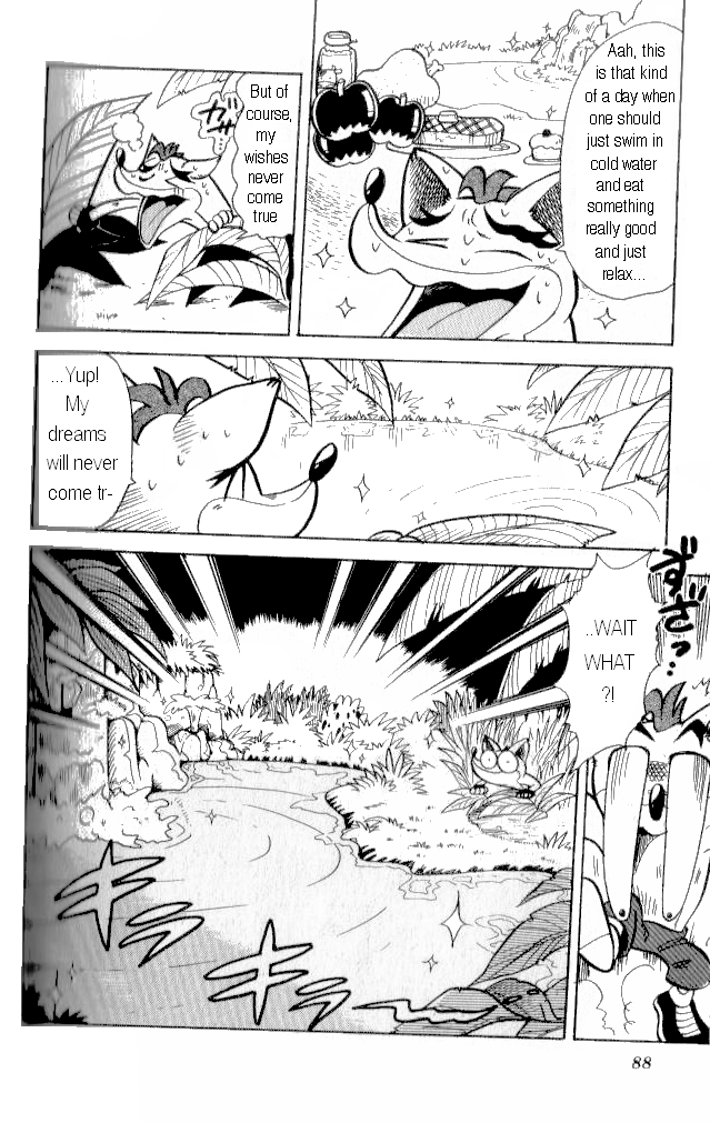 Crash Bandicoot: Dance! De Jump! Na Daibouken Chapter 11.2 page 4 - Chapter 11 v2 : Get Them Back! The Power Stones!