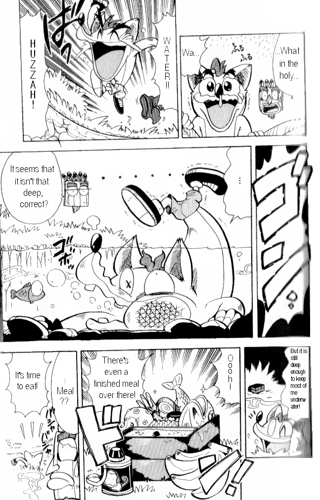 Crash Bandicoot: Dance! De Jump! Na Daibouken Chapter 11.2 page 5 - Chapter 11 v2 : Get Them Back! The Power Stones!