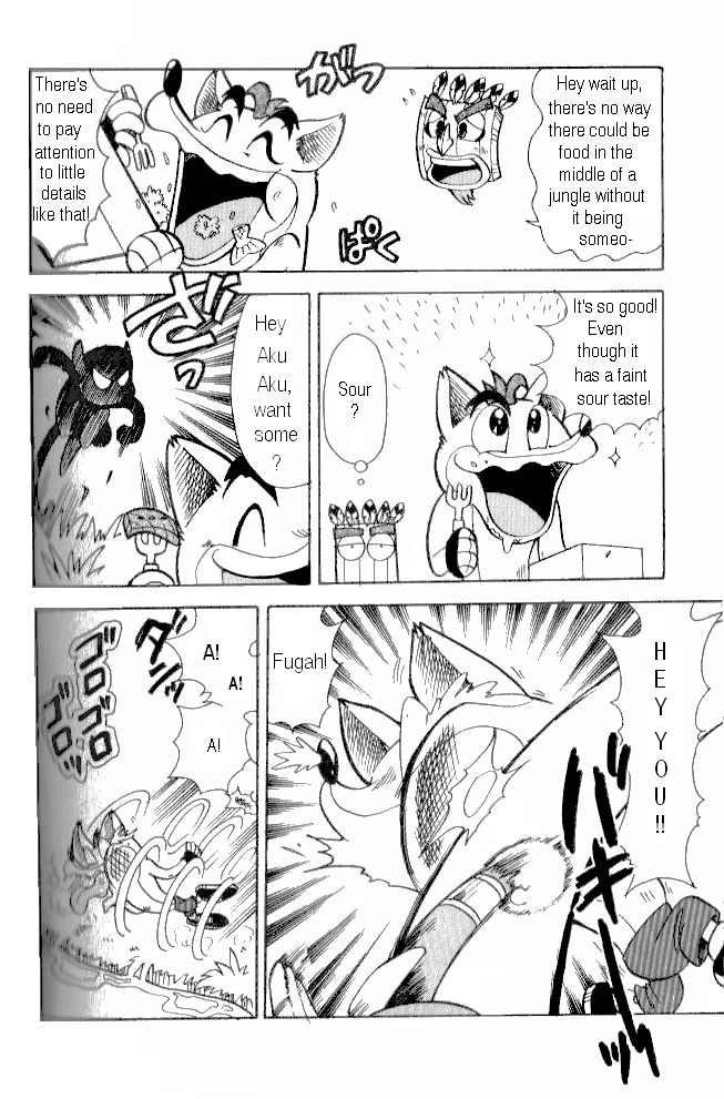 Crash Bandicoot: Dance! De Jump! Na Daibouken Chapter 11.2 page 6 - Chapter 11 v2 : Get Them Back! The Power Stones!