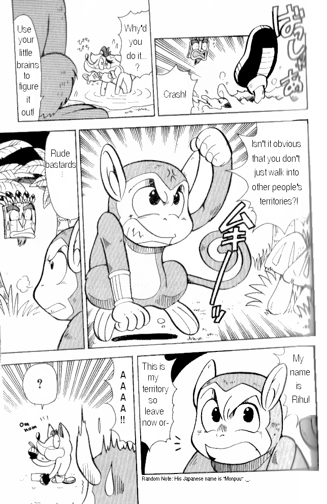Crash Bandicoot: Dance! De Jump! Na Daibouken Chapter 11.2 page 7 - Chapter 11 v2 : Get Them Back! The Power Stones!