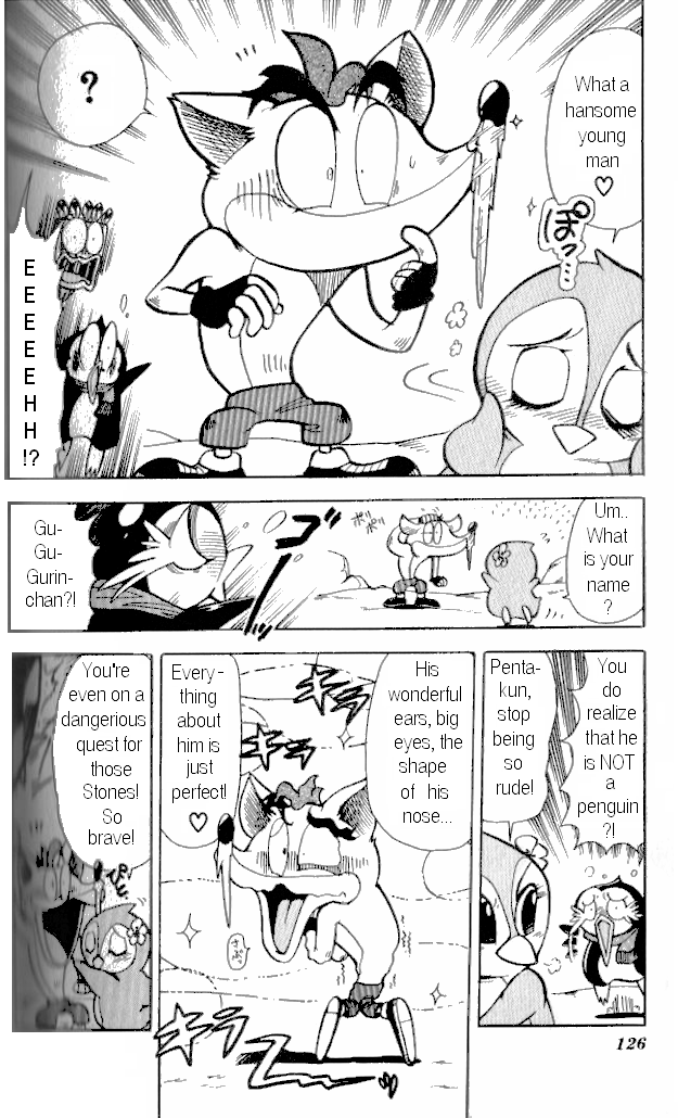 Crash Bandicoot: Dance! De Jump! Na Daibouken Chapter 12.2 page 16 - Chapter 12 v2 : Merrily at the South Pole