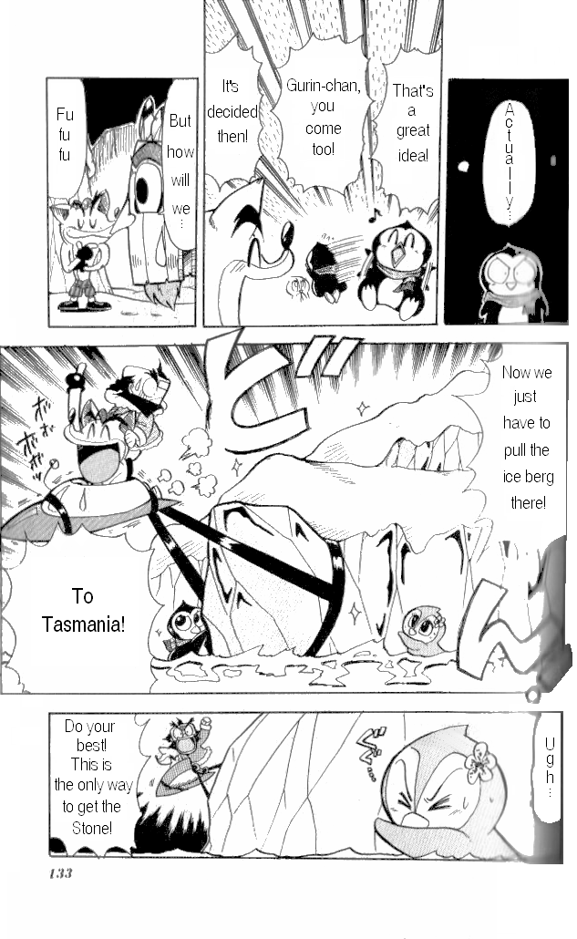 Crash Bandicoot: Dance! De Jump! Na Daibouken Chapter 12.2 page 23 - Chapter 12 v2 : Merrily at the South Pole