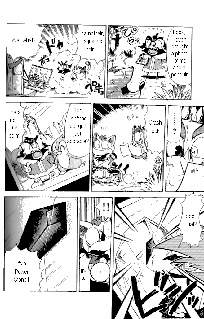 Crash Bandicoot: Dance! De Jump! Na Daibouken Chapter 12.2 page 4 - Chapter 12 v2 : Merrily at the South Pole