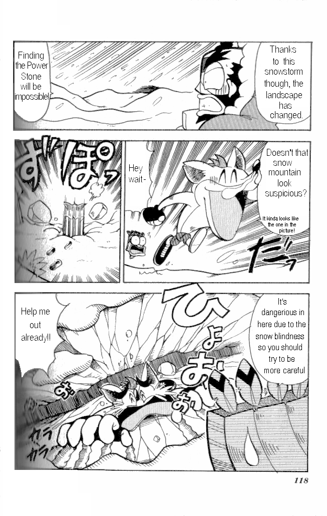 Crash Bandicoot: Dance! De Jump! Na Daibouken Chapter 12.2 page 8 - Chapter 12 v2 : Merrily at the South Pole