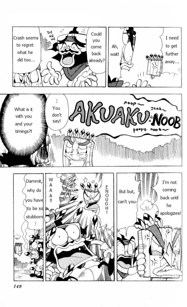 Crash Bandicoot: Dance! De Jump! Na Daibouken Chapter 13.2 page 14 - Chapter 13 v2 : The Largest and Worst Fight Possible!!