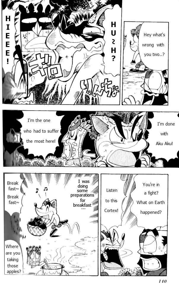 Crash Bandicoot: Dance! De Jump! Na Daibouken Chapter 13.2 page 5 - Chapter 13 v2 : The Largest and Worst Fight Possible!!