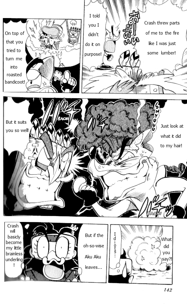 Crash Bandicoot: Dance! De Jump! Na Daibouken Chapter 13.2 page 7 - Chapter 13 v2 : The Largest and Worst Fight Possible!!
