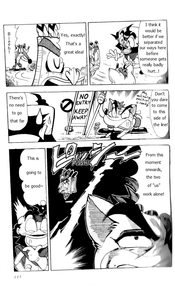 Crash Bandicoot: Dance! De Jump! Na Daibouken Chapter 13.2 page 8 - Chapter 13 v2 : The Largest and Worst Fight Possible!!
