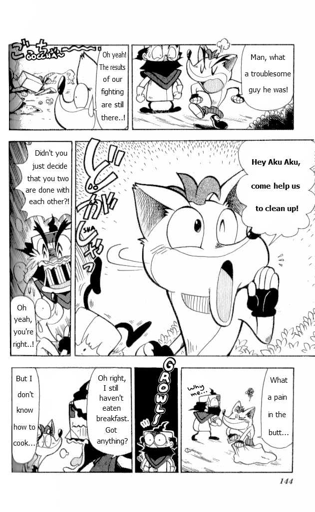 Crash Bandicoot: Dance! De Jump! Na Daibouken Chapter 13.2 page 9 - Chapter 13 v2 : The Largest and Worst Fight Possible!!