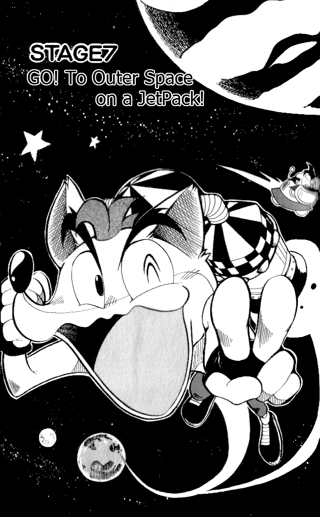 Crash Bandicoot: Dance! De Jump! Na Daibouken Chapter 14.2 page 2 - Chapter 14 v2 : Go! To Outer Space on a Jetpack!