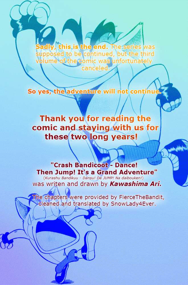 Crash Bandicoot: Dance! De Jump! Na Daibouken Chapter 14.2 page 25 - Chapter 14 v2 : Go! To Outer Space on a Jetpack!