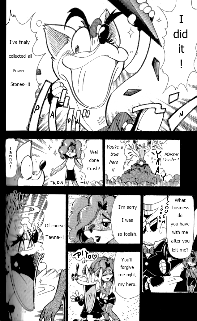 Crash Bandicoot: Dance! De Jump! Na Daibouken Chapter 14.2 page 3 - Chapter 14 v2 : Go! To Outer Space on a Jetpack!
