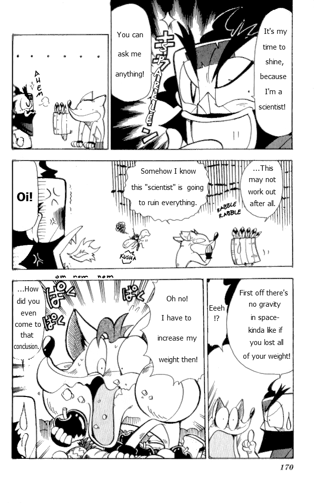 Crash Bandicoot: Dance! De Jump! Na Daibouken Chapter 14.2 page 9 - Chapter 14 v2 : Go! To Outer Space on a Jetpack!