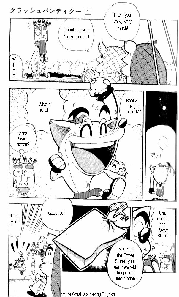 Crash Bandicoot: Dance! De Jump! Na Daibouken Chapter 2.2 page 23 - Chapter 2 v2 : Reunion with Aku Aku!