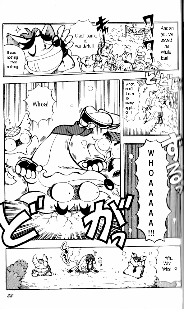 Crash Bandicoot: Dance! De Jump! Na Daibouken Chapter 2.2 page 3 - Chapter 2 v2 : Reunion with Aku Aku!