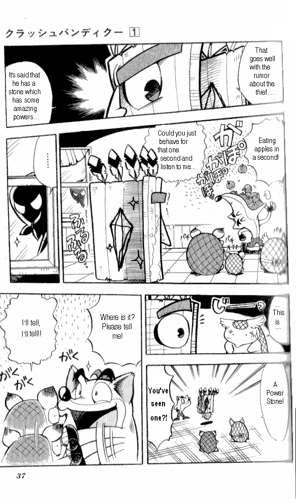 Crash Bandicoot: Dance! De Jump! Na Daibouken Chapter 2.2 page 7 - Chapter 2 v2 : Reunion with Aku Aku!