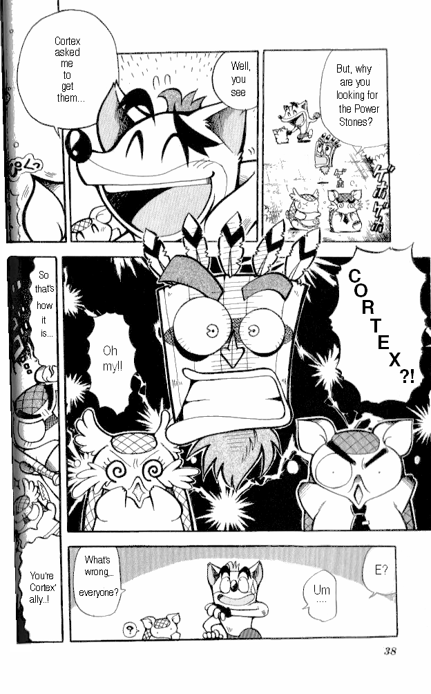 Crash Bandicoot: Dance! De Jump! Na Daibouken Chapter 2.2 page 8 - Chapter 2 v2 : Reunion with Aku Aku!