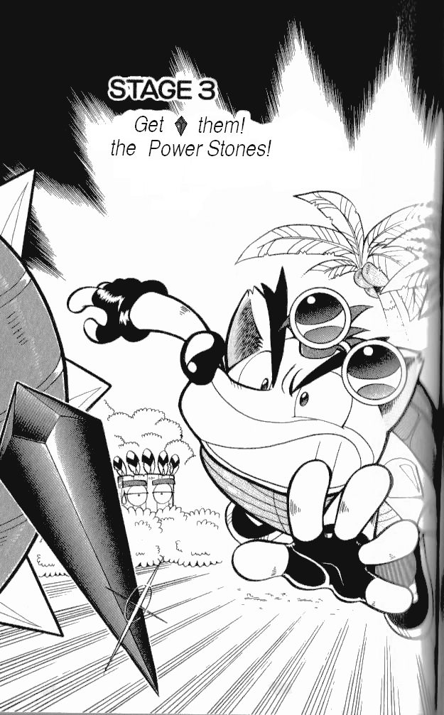 Crash Bandicoot: Dance! De Jump! Na Daibouken Chapter 3.2 page 1 - Chapter 3 v2 : Get them! The Power Stones!