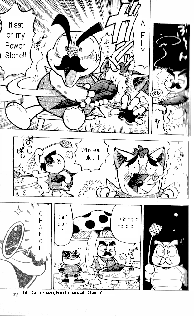 Crash Bandicoot: Dance! De Jump! Na Daibouken Chapter 3.2 page 15 - Chapter 3 v2 : Get them! The Power Stones!