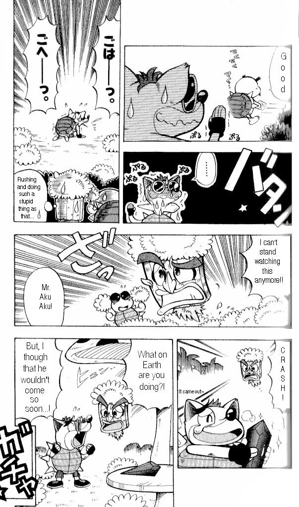 Crash Bandicoot: Dance! De Jump! Na Daibouken Chapter 3.2 page 17 - Chapter 3 v2 : Get them! The Power Stones!
