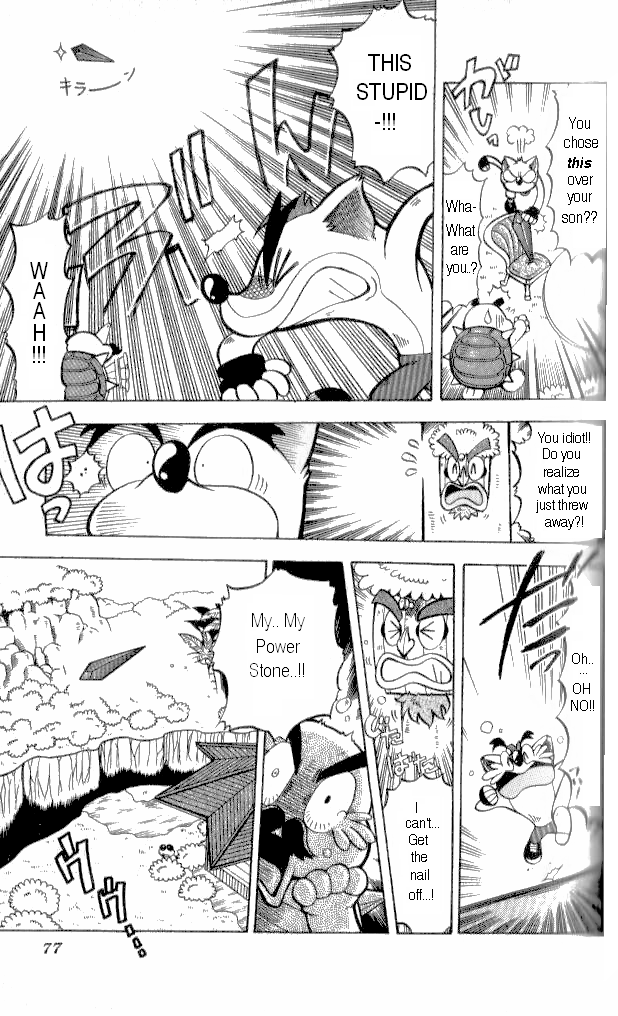 Crash Bandicoot: Dance! De Jump! Na Daibouken Chapter 3.2 page 21 - Chapter 3 v2 : Get them! The Power Stones!