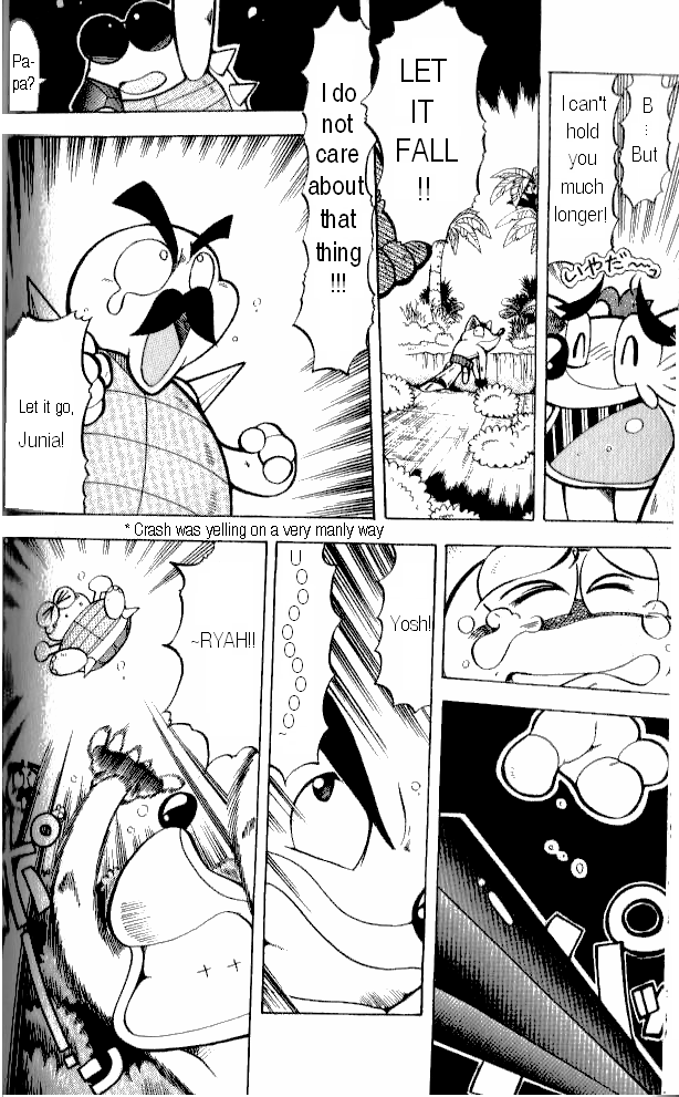 Crash Bandicoot: Dance! De Jump! Na Daibouken Chapter 3.2 page 24 - Chapter 3 v2 : Get them! The Power Stones!