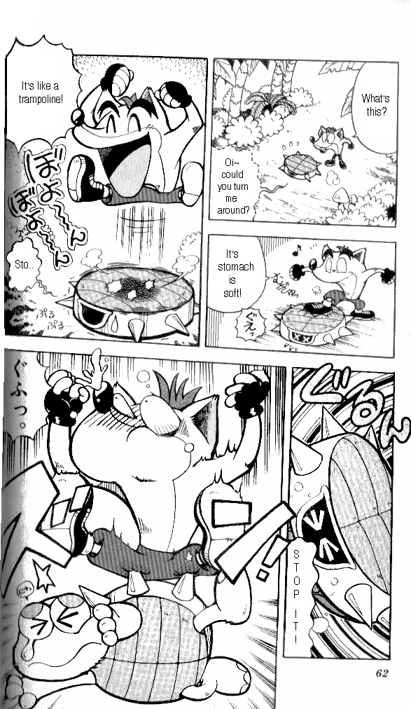 Crash Bandicoot: Dance! De Jump! Na Daibouken Chapter 3.2 page 6 - Chapter 3 v2 : Get them! The Power Stones!
