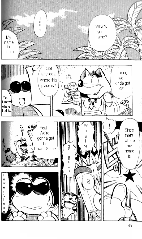 Crash Bandicoot: Dance! De Jump! Na Daibouken Chapter 3.2 page 8 - Chapter 3 v2 : Get them! The Power Stones!