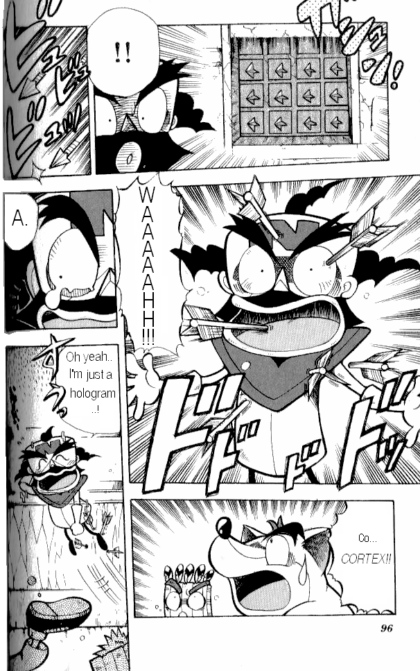Crash Bandicoot: Dance! De Jump! Na Daibouken Chapter 4.2 page 14 - Chapter 4 v2 : Deep in the Ruins...!