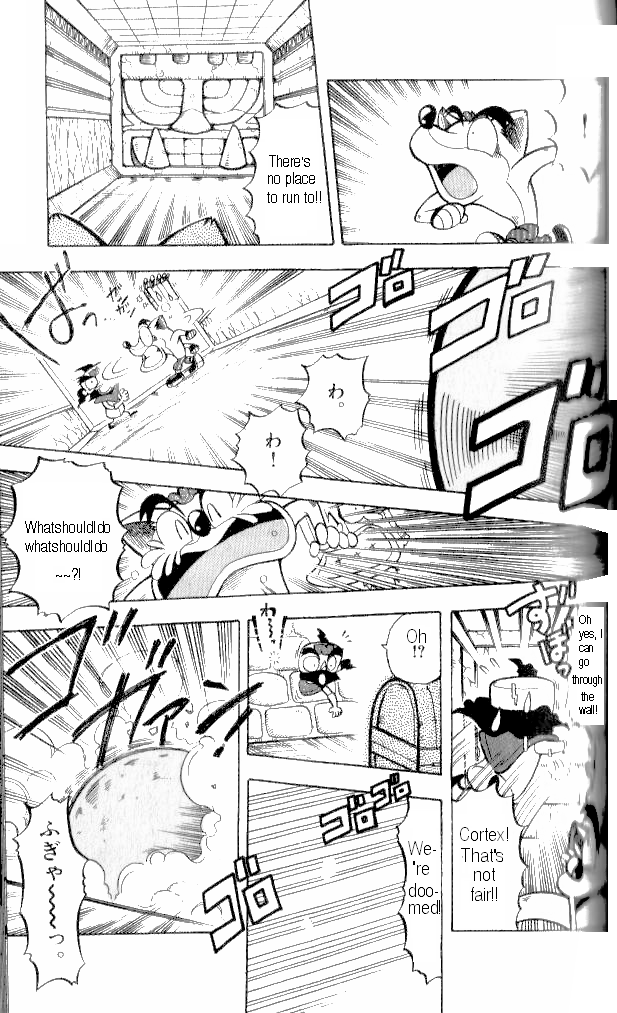 Crash Bandicoot: Dance! De Jump! Na Daibouken Chapter 4.2 page 19 - Chapter 4 v2 : Deep in the Ruins...!