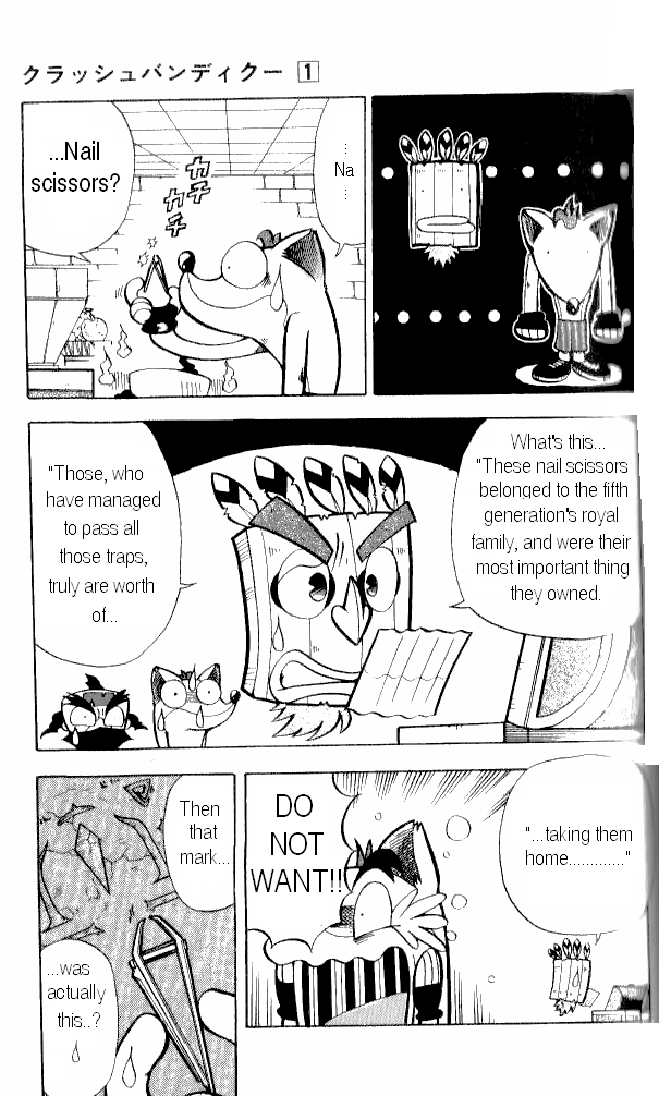 Crash Bandicoot: Dance! De Jump! Na Daibouken Chapter 4.2 page 23 - Chapter 4 v2 : Deep in the Ruins...!