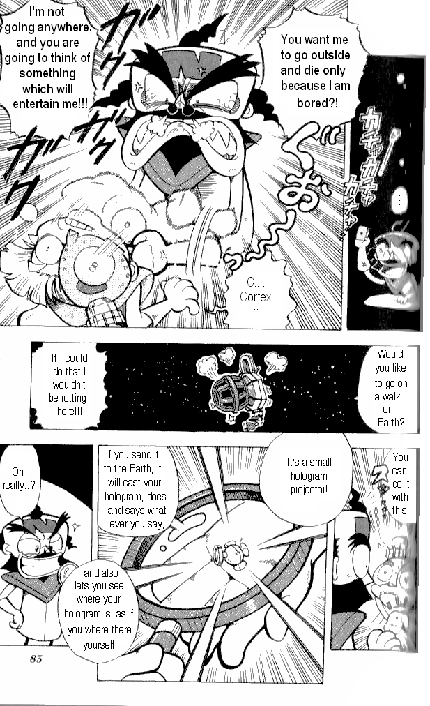 Crash Bandicoot: Dance! De Jump! Na Daibouken Chapter 4.2 page 3 - Chapter 4 v2 : Deep in the Ruins...!