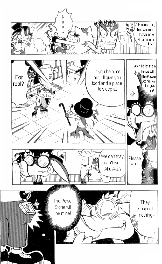 Crash Bandicoot: Dance! De Jump! Na Daibouken Chapter 5.2 page 11 - Chapter 5 v2 : Furious Ripper!