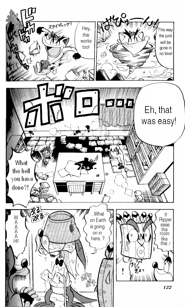 Crash Bandicoot: Dance! De Jump! Na Daibouken Chapter 5.2 page 14 - Chapter 5 v2 : Furious Ripper!