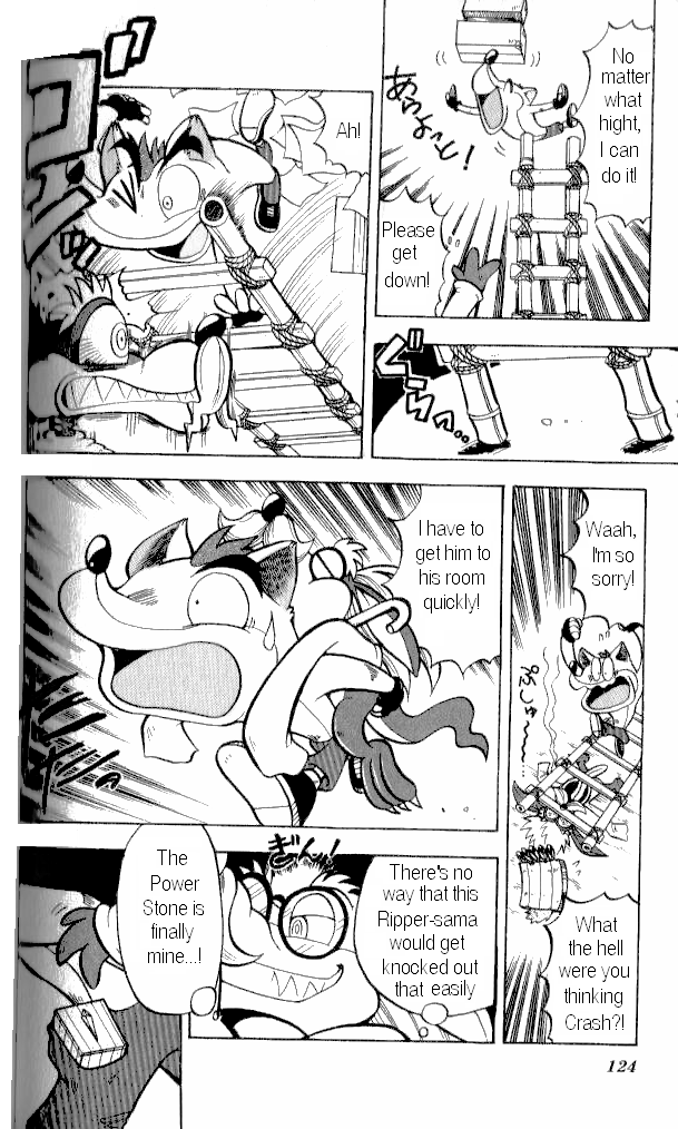 Crash Bandicoot: Dance! De Jump! Na Daibouken Chapter 5.2 page 16 - Chapter 5 v2 : Furious Ripper!