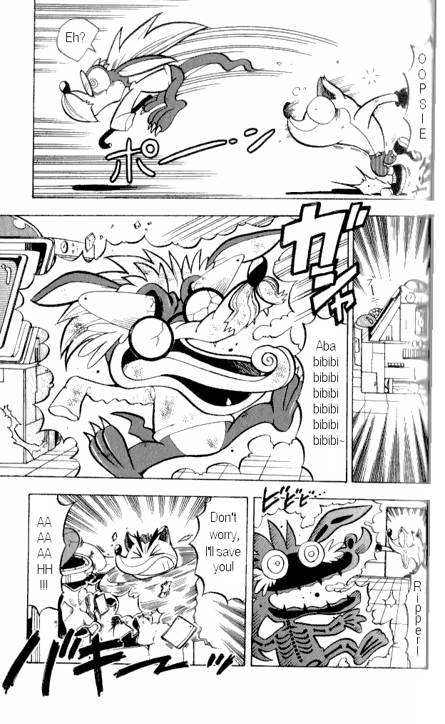 Crash Bandicoot: Dance! De Jump! Na Daibouken Chapter 5.2 page 17 - Chapter 5 v2 : Furious Ripper!
