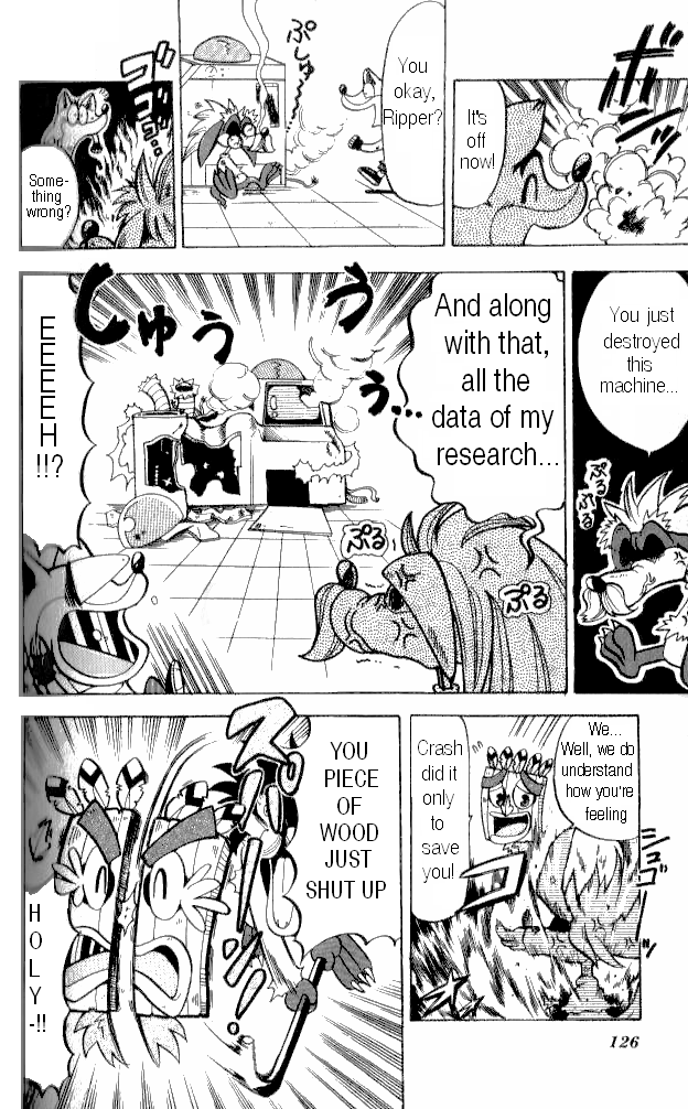 Crash Bandicoot: Dance! De Jump! Na Daibouken Chapter 5.2 page 18 - Chapter 5 v2 : Furious Ripper!