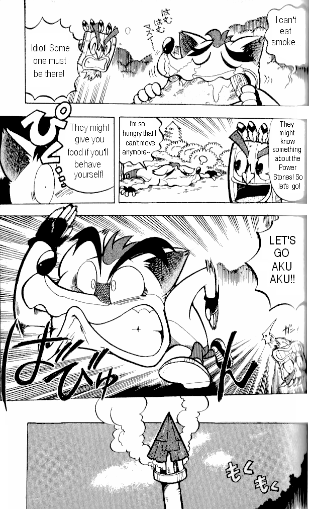 Crash Bandicoot: Dance! De Jump! Na Daibouken Chapter 5.2 page 5 - Chapter 5 v2 : Furious Ripper!