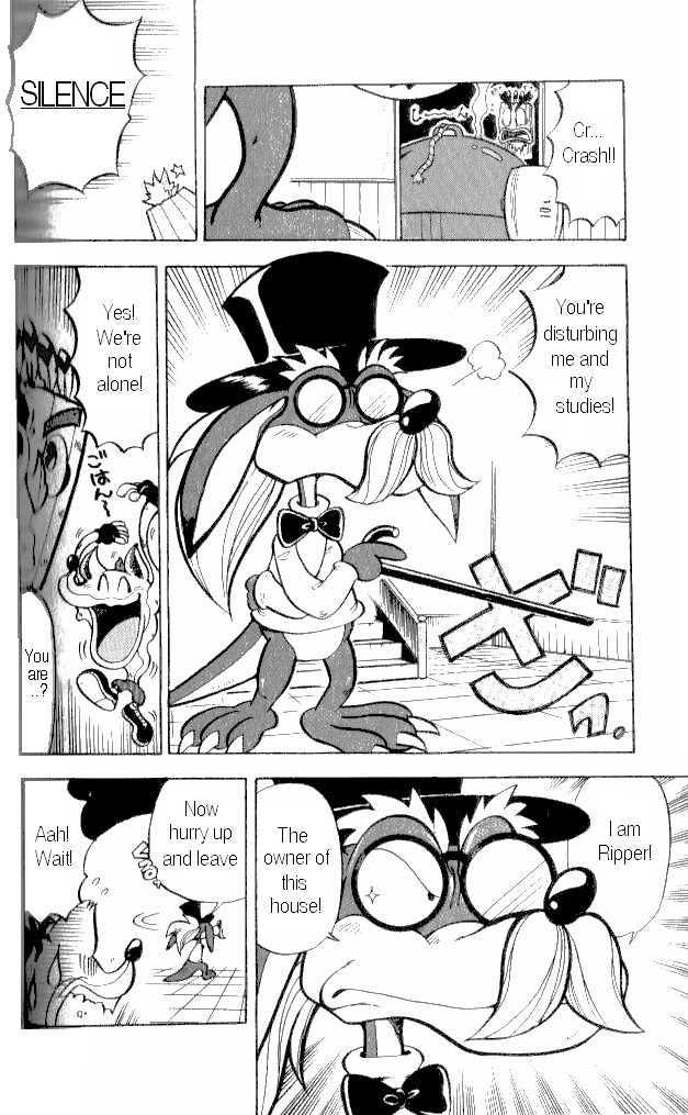 Crash Bandicoot: Dance! De Jump! Na Daibouken Chapter 5.2 page 8 - Chapter 5 v2 : Furious Ripper!