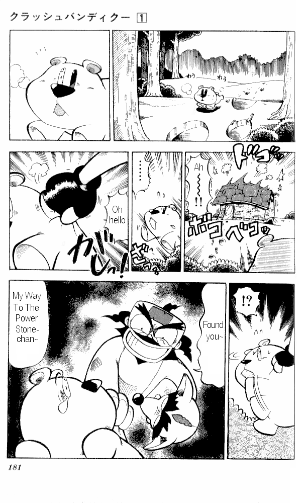Crash Bandicoot: Dance! De Jump! Na Daibouken Chapter 7.2 page 21 - Chapter 7 v2 : Panic at the Snow Mountain