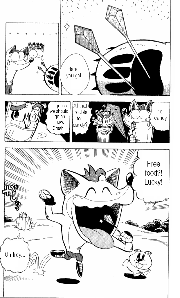 Crash Bandicoot: Dance! De Jump! Na Daibouken Chapter 7.2 page 25 - Chapter 7 v2 : Panic at the Snow Mountain